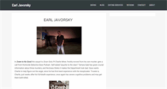 Desktop Screenshot of earljavorsky.com